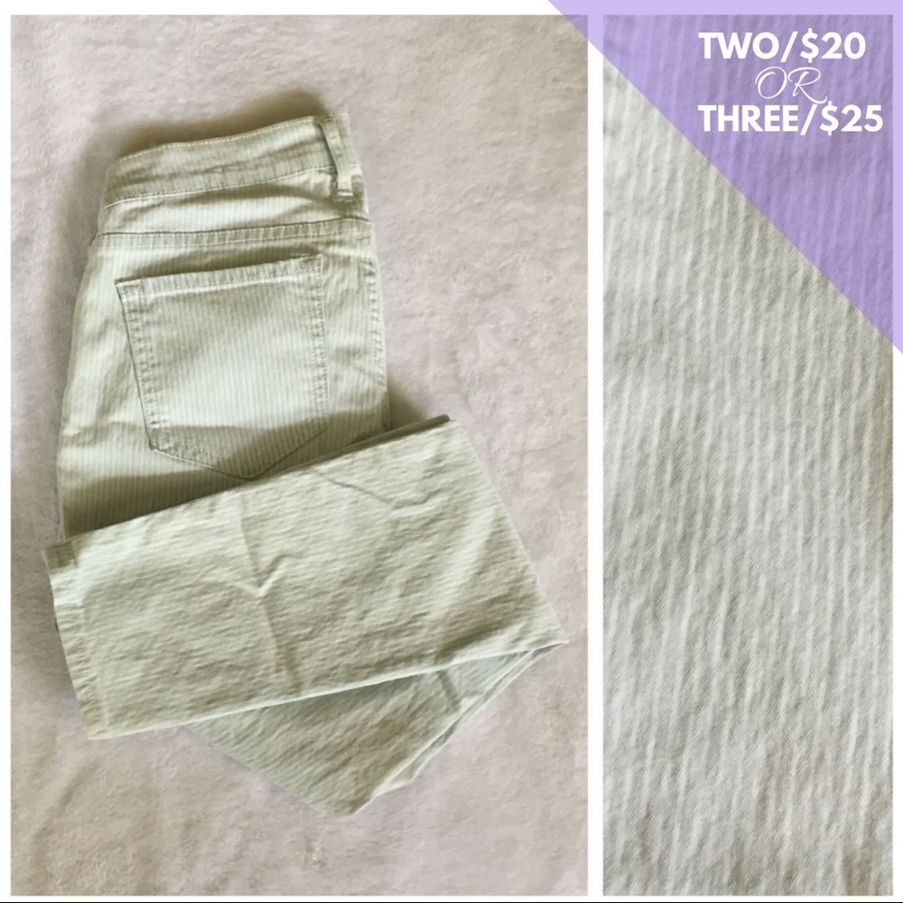 Old Navy Striped Skinny Rockstar Jeans
